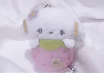 산리오 캐릭터즈 딸기 싸개 마스코트 코기뮨 #C-pla 한정판