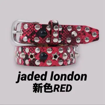 [ 새상품 ] 당일 발송 JADED LONDON RED Mamba 벨트