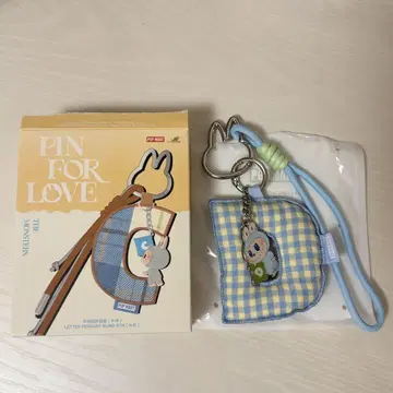 러브럽 LABUBU POP MART PIN FOR LOVE C