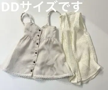 딜러제 원피스와 가디건 세트 [ DD 사이즈 ]