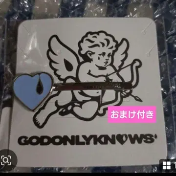이와타 타카노리 GOD ONLY KNOWS 헤어 로고 클립
