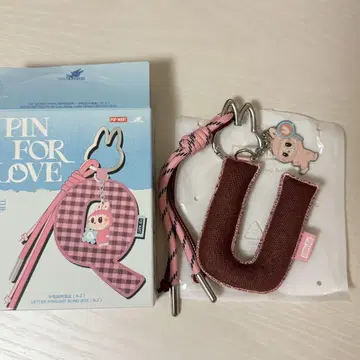 러브브 POP MART PIN FOR LOVE PENDANT U