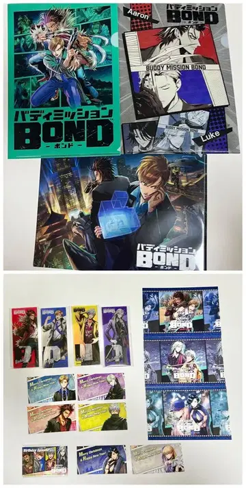 버디 미션 BOND 버디 미 클리어 파일 카드 아크릴 메모 보드