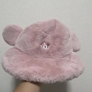 디즈니 팬캡 모코모코 핑크