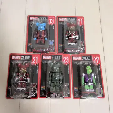 MARVEL 해피 복권 베어브릭상 13번 21번 23번 27번