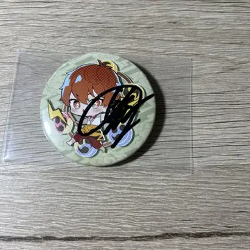 메이짱 태양의 마치 캔뱃지 사인