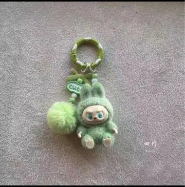 새상품 Labubu 키링 인기 그린 인기 초귀여움