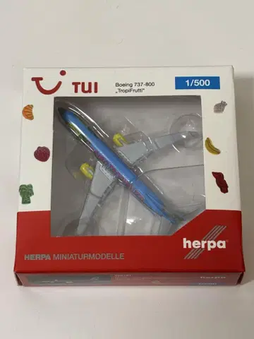 TUI 플라이 B737-800 herpa 1/500