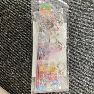 하라주쿠 페스티벌 키링 3개 세트 한정판 예약 특전