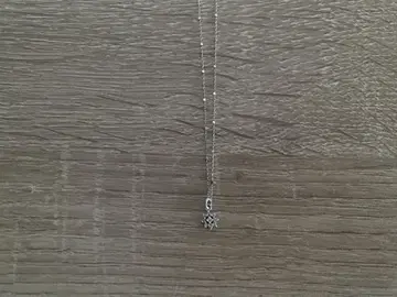 K10WG 화이트 골드 목걸이