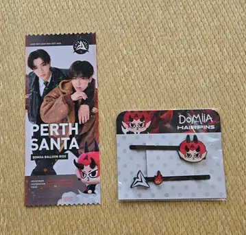 PerthSanta GMMTV 헤어핀 DOMIA 포토 카드