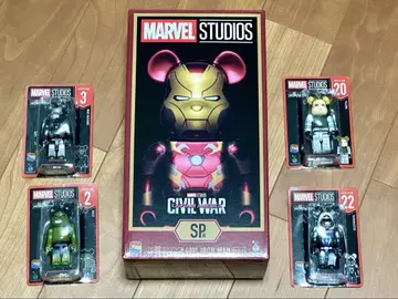 [ 미개봉 ] MARVEL BE@RBRICK 아이언맨 Happy 복권