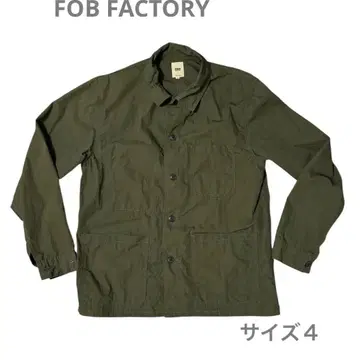 FOB FACTORY 프렌치 셔츠 자켓 사이즈 4(LL)