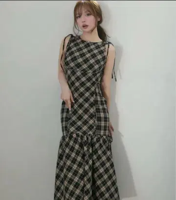 ANDMARY Grenda ribbon long dress