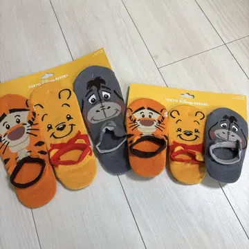 디즈니 리조트 푸우 삭스 양말 모녀 아동 커플