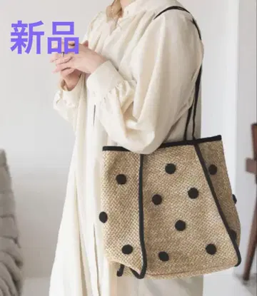 DONOBAN 페이퍼풍 파이핑 가는 끈 백