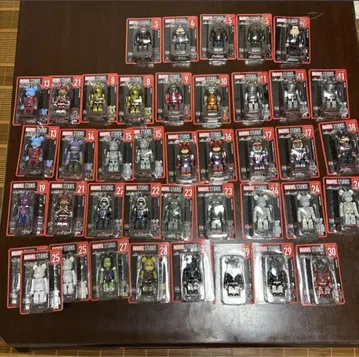 해피 복권 베어브릭 MARVEL BE@RBRICK 41개 중복 있음
