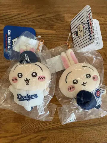 치이카와 x MLB 토끼 2개 세트