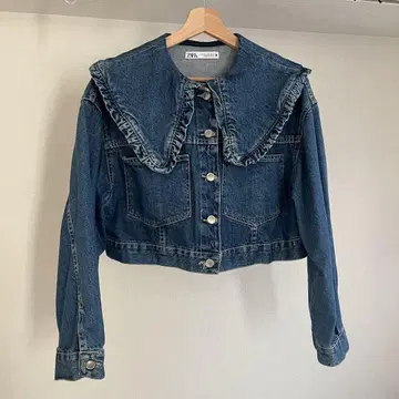 ZARA 피터팬 칼라 데님 자켓