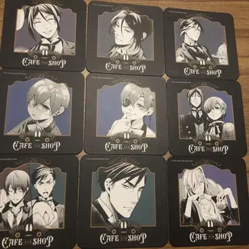 블랙 집사 코스터 묶음 판매