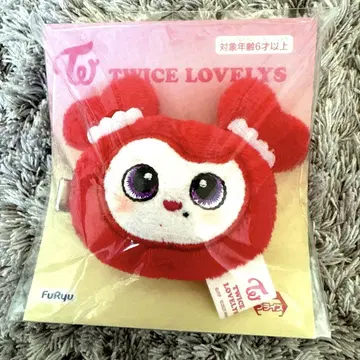 TWICE LOVELYS 봉제 인형 헤어핀 채영 첸브리