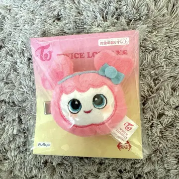 TWICE 봉제 인형 헤어핀 BABY LOVELYS 모모