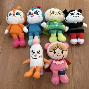 호빵맨 봉제 인형 묶음 판매