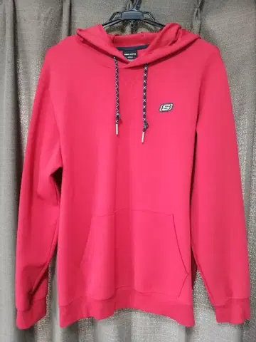 SKECHERS 후드티 빨간색 XL