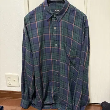 새상품급 beams 롱 슬리브 셔츠 size M
