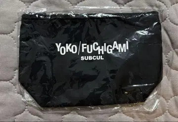 YOKO FUCHIGAMI 로고 파우치
