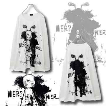 NieR OVERSIZE WIDE SLEEVE CUTSEW