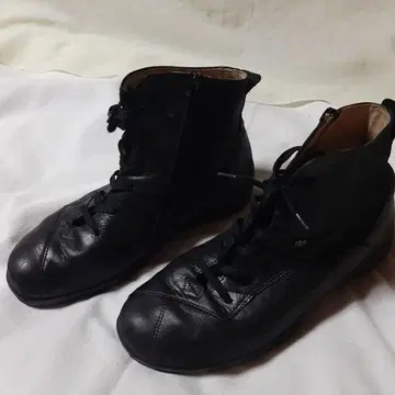 새상품급 FinnComfort 핀컴포트 하프 가죽 부츠