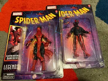 마블 레전드 스파이더맨 일렉트라 데어데블+마일스 스파이더맨
