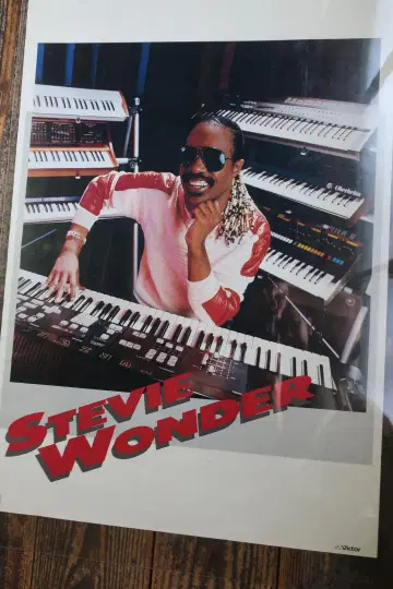 2장 세트 Stevie Wonder 포스터