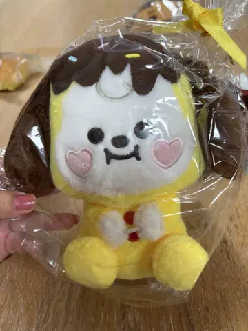 bt21 발렌타인 플러시&초코 CHIMMY 봉제 인형