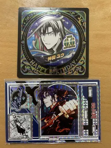 D.Gray-man 생일 벌스데이 캔뱃지 디오라마 칸다 유우 1