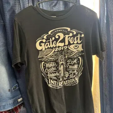 오키나와 한정 GATE2 페스티벌 셔츠 S 사이즈