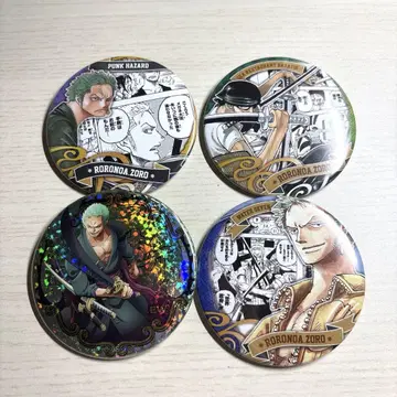 ONE PIECE 조로 캔뱃지 묶음 판매