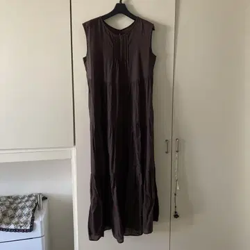 컨디션 최상 저널 스탠다드 레리움 브라운 원피스
