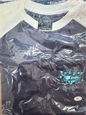 Officialdism 여름 페스티벌 래글런 T셔츠 XL 사이즈