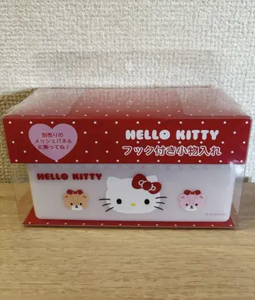새상품 산리오 Sanrio 후크 포함 소품함 장식 수납 시리즈 키티