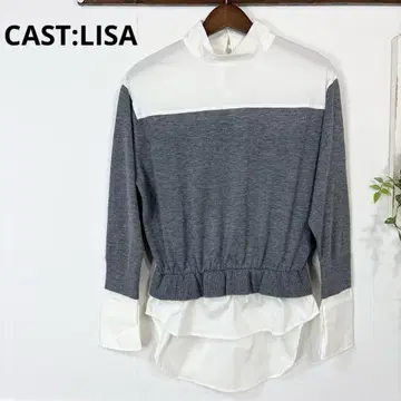 미사용 삼양상회 CAST:LISA 심플 니트