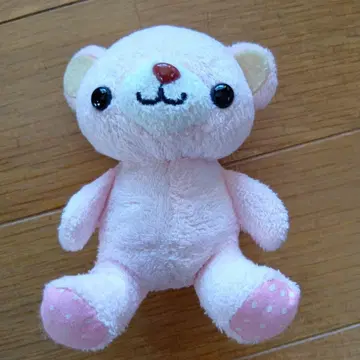 곰 봉제 인형 핑크 (옷 갈아입히기 곰돌이)