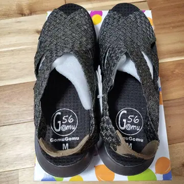 [ 새상품 ] 워셔블 밴딩 샌들 브론즈 M 23-23.5cm