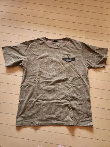카키 2XL 프린트 티셔츠