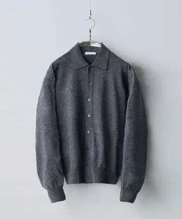WYM T/C BASIC KNIT SHIRT CARDIGAN