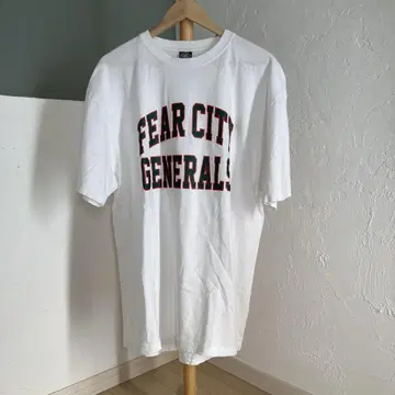 ANDSUNS FEAR CITY GENERALS 티셔츠 화이트 XL