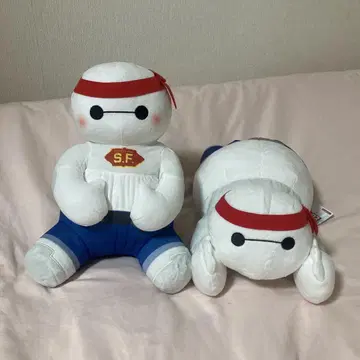 베이맥스 봉제 인형 2개 세트