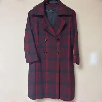 로트레아몽 더블 브레스트 체스터 코트