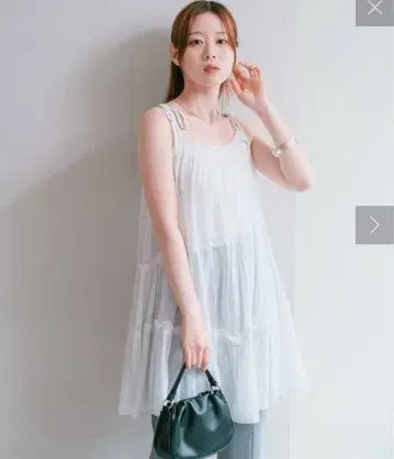 Kastane 인도 면 티어드 튜닉